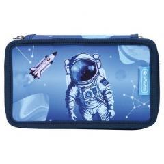 Piórnik potrójny z wyposażeniem Cosmis Explorer