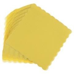Serwetki gastronomiczne żółte 15x15cm 120szt