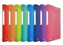 Teczka szeroka A4/25mm Urban PP mix OXFORD