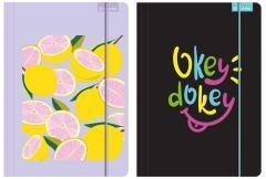 Teczka z gumką A4 Priplak mix