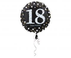 Balon foliowy 18 urodziny okrągły 43cm