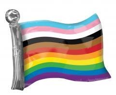 Balon foliowy XL progress pride flag