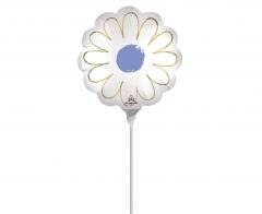 Balon foliowy Mini Shape purple daisy