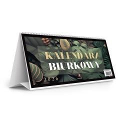 Kalendarz 2026 biurkowy poziomy stojący 29x13cm