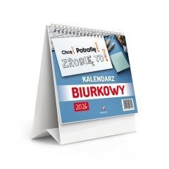 Kalendarz 2026 biurkowy stojący kwadrat 15x15cm
