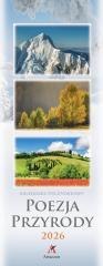 Kalendarz 2026 pocztówkowy 12,5x33cm Poezja...