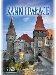 Kalendarz 2026 wieloplanszowy B4 Zamki i pałace
