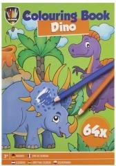 Kolorowanka Dino A5/64K