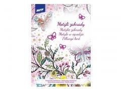 Kolorowanka antystresowa Motyle w ogrodzie