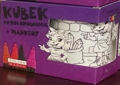 Kubek do malowania z markerami panimuu