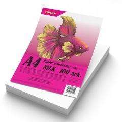 Papier kredowy powlekany A5 150 g/m silk 100 ark