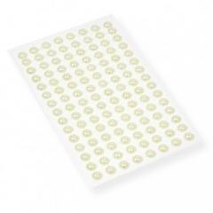 Perełki samoprzylepne białe 8mm