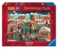 Puzzle 2D: Jarmark Świąteczny 1000el