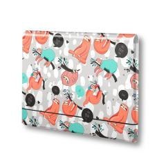 Teczka łamana A4 na gumkę Leniwce PENMATE