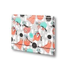 Teczka łamana A5 na gumkę Leniwce PENMATE