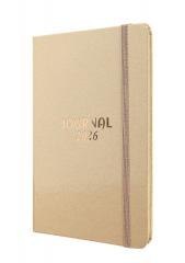 Terminarz 2026 tygod. 13x18,4cm gumka Journal MIX