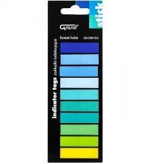 Zakładki indeksujące proste 10 kolorów GRAND