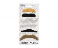 Zestaw wąsów Natural 6szt