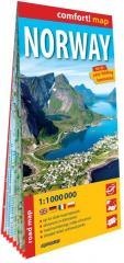 Comfort! map Norway 1:11000 000 w.2025