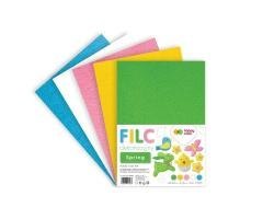 Filc dekoracyjny Spring 5szt HAPPY COLOR