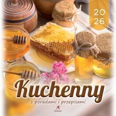 Kalendarz 2026 wieloplanszowy 33x33cm Kuchenny