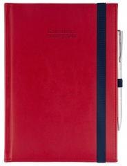 Kalendarz naucz. 2025/26 A5 Nebraska gumka czerw.