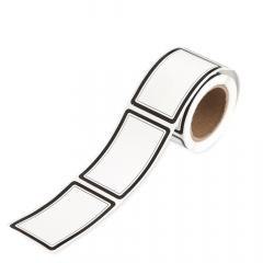 Naklejki na rolce etykiety 2,5x4cm 100szt