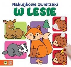 Naklejkowe zwierzaki. W lesie