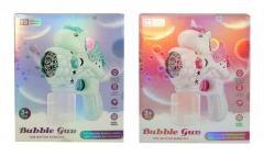 Pistolet do baniek mydlanych jednorożec MIX