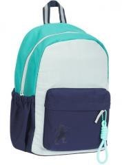 Plecak szkolny Funky turkusowo-granatowy OXFORD