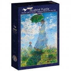 Puzzle 1000 Madam Monet z synem, Claude Monet