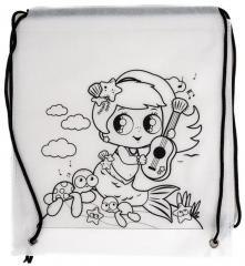 Worek szkolny do malowania Tinting syrenka