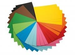 Karton kolorowy 170g A4 (50szt) 10 kolorów