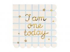 Serwetki papierowe I am one today 33x33cm