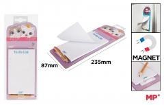 Notes magnetyczny na lodówkę z ołówkiem