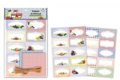 Naklejki na przetwory B4/4K