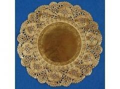 Serwetki papierowe 11cm złote 5szt