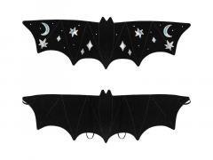 Strój skrzydła nietoperza czarny