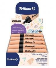 Zakreślacz 490 Pastel pomarańczowy (10szt)