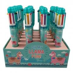 Długopis 6 kolorów w jednym Lama (24szt)