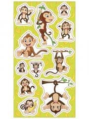 Naklejki Małpki