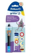 Ołówek Griffix HB leworęczny neon black