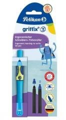 Pióro kulkowe Griffix leworęczne neon fresh blue