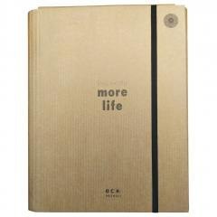 Teczka A4 skrzydłowa z gumką Eco Friendly MIX