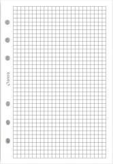 Wkład do organizera K kratka biała ANTRA