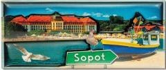 Magnes I love Poland Sopot ILP-MAG-C-SOP-01