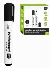 Marker suchościeralny czarny (12szt)
