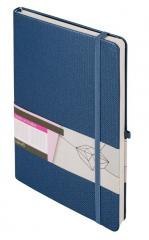 Notes A5 kratka Rubi niebieski