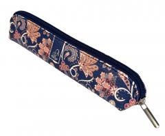 Piórnik mini Paisley Kwiaty blue