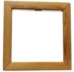 Ramka drewniana do zdjęć kwadrat 15x15cm
